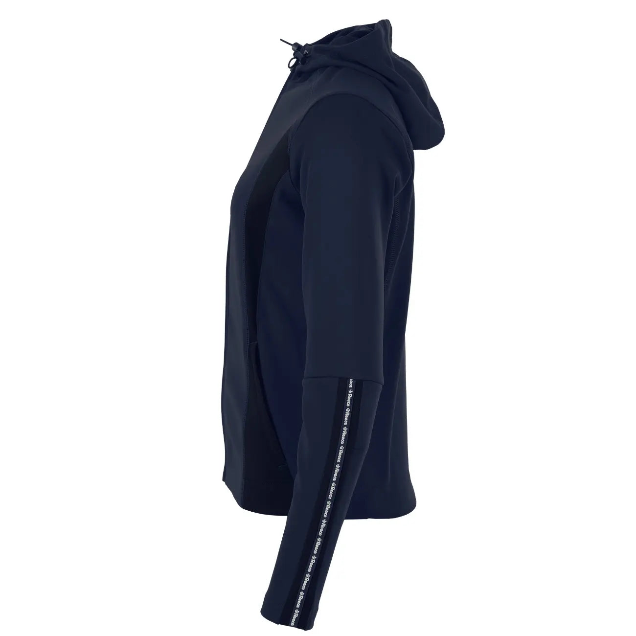 Reece Shift Hooded Full Zip Top Ladies - Navy Kleding