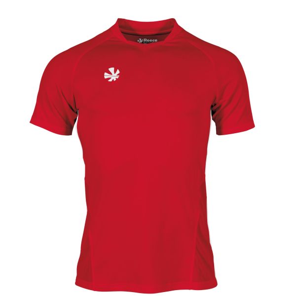 Reece Rise Shirt Junior - Red Kleding