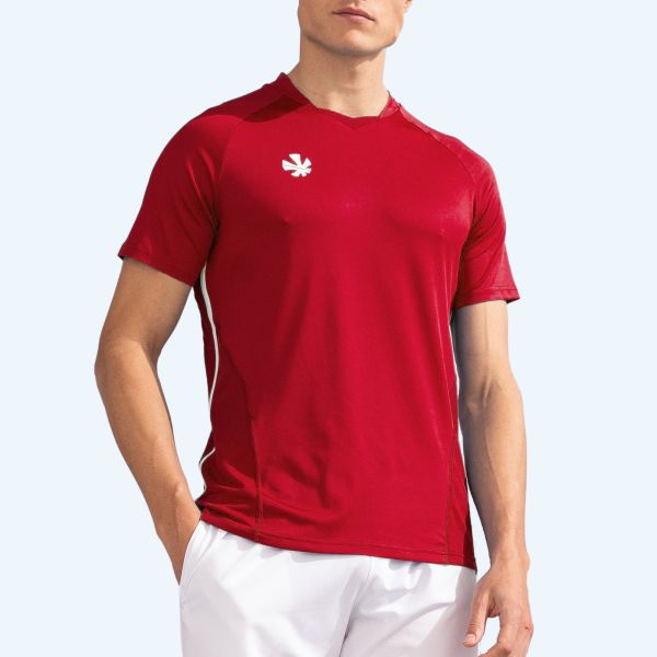 Reece Rise Shirt Junior - Red Kleding