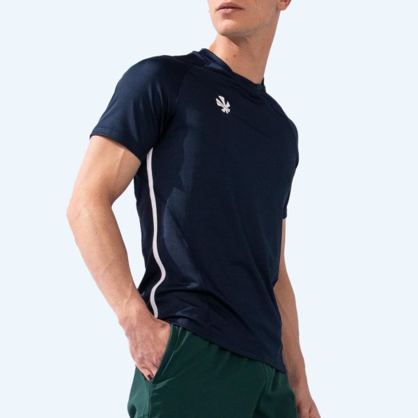 Reece Rise Shirt - Navy Kleding