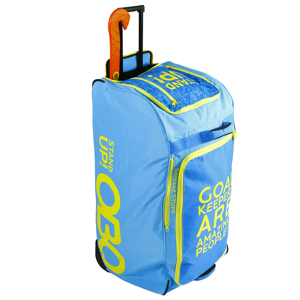 Obo Wheelie bag 'Stand-Up' blue Tassen
