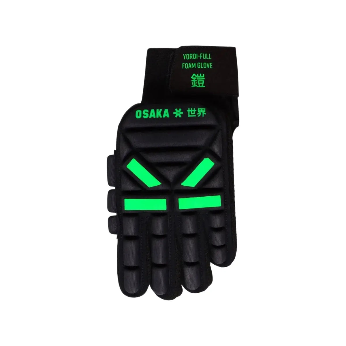 Osaka Yoroi Indoor Vollhandschuh - Linke Hand - Iconic Schwarz