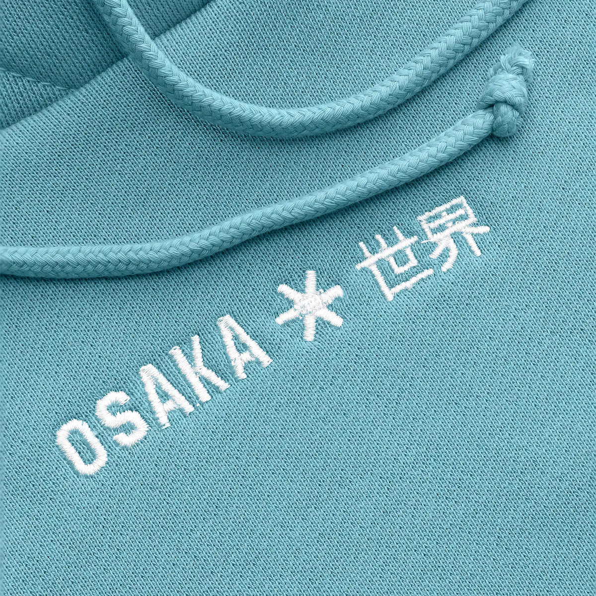 Osaka Unisex Hoodie - Signature - Carolina Blue Kleding