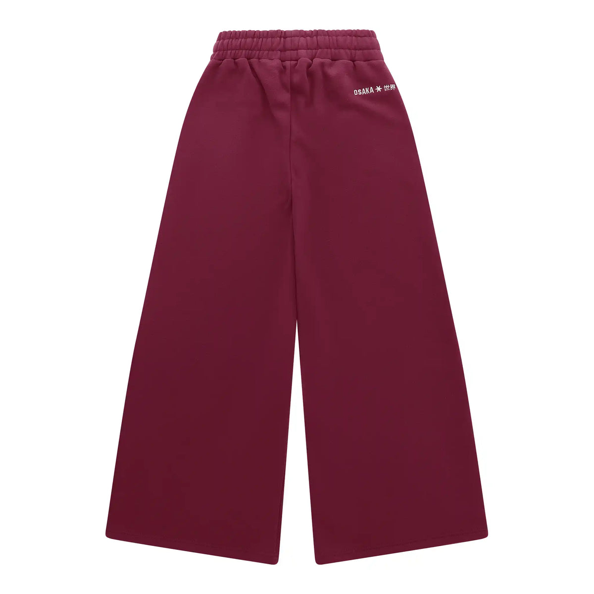 Osaka Women Wide Leg Sweatpants - Cherry Lacquer Kleding