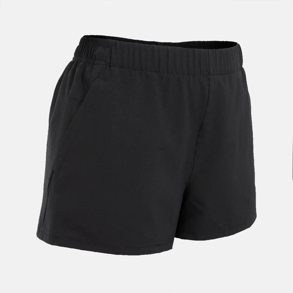 JDH Carbon Mädchen Pro Shorts - Schwarz