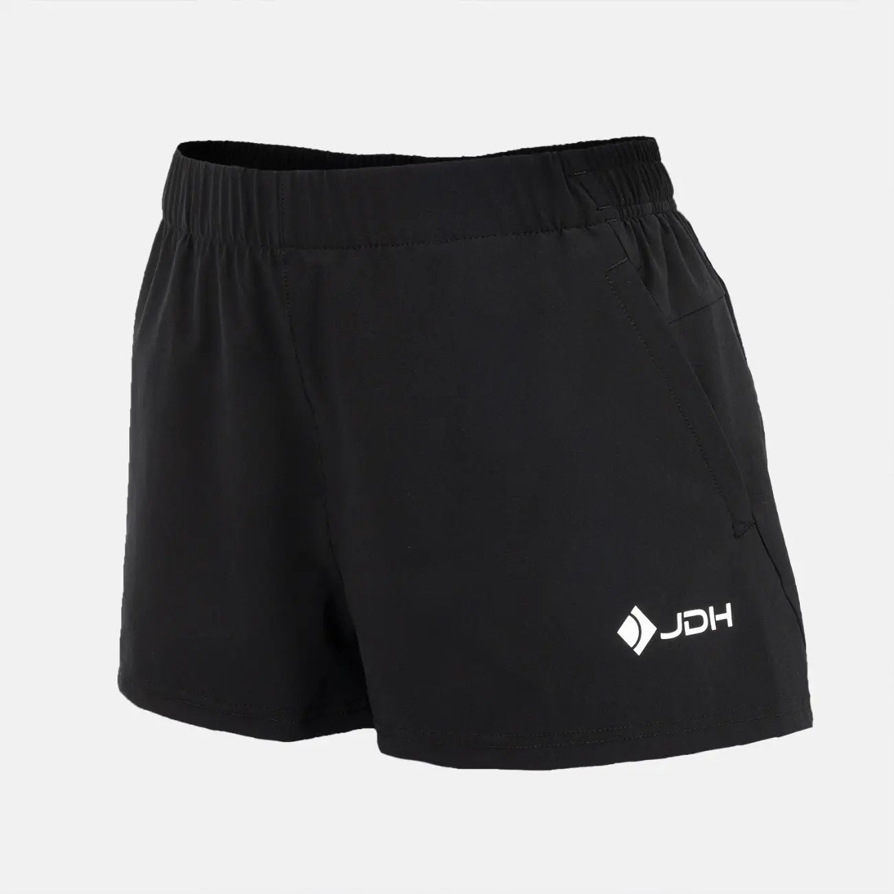 JDH Carbon Mädchen Pro Shorts - Schwarz