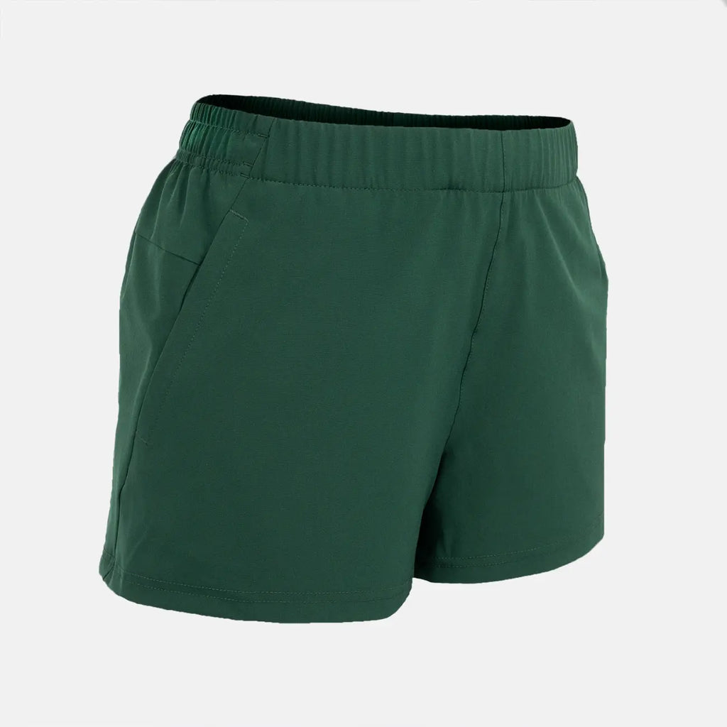 JDH Carbon Mädchen Pro Shorts - Dunkelgrün