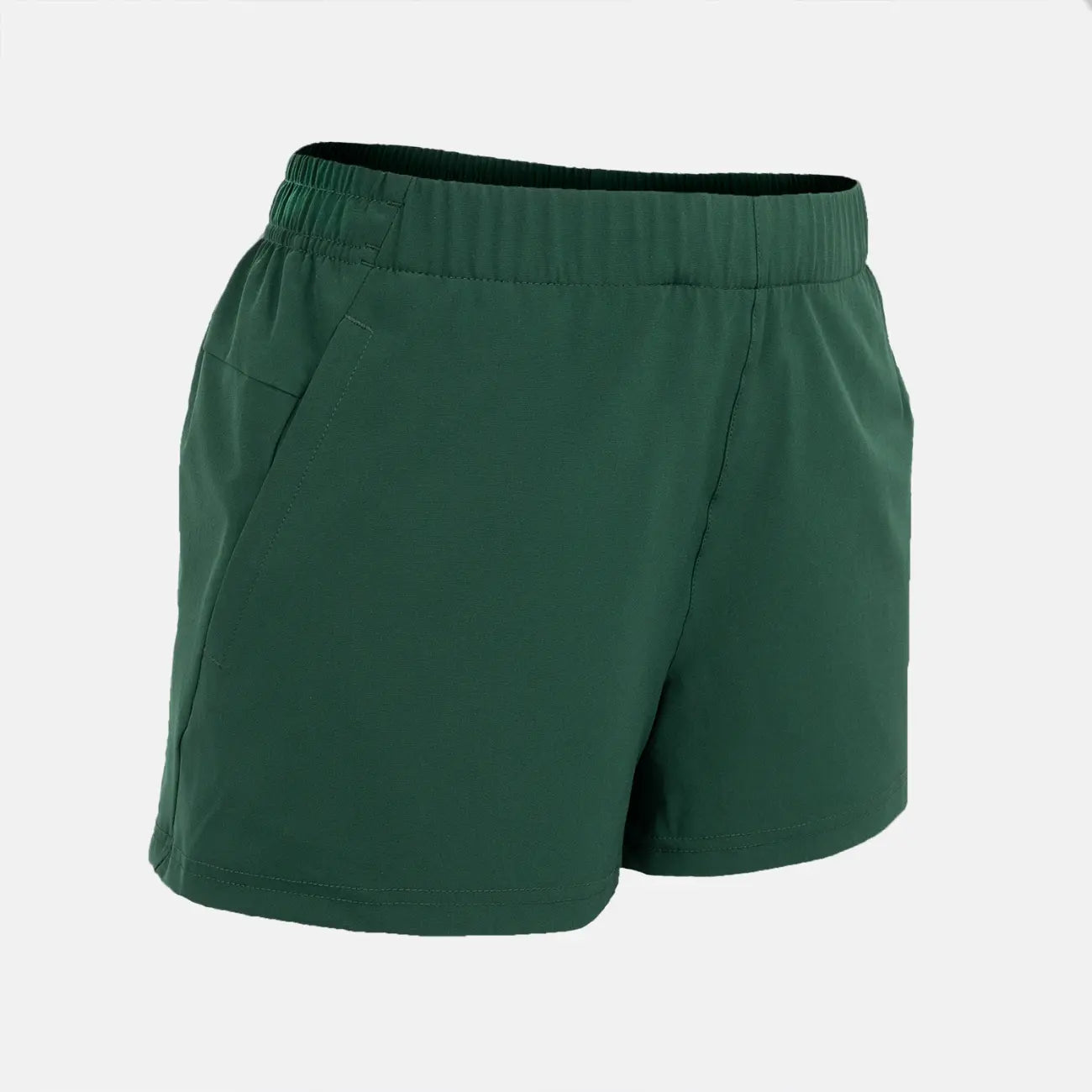 JDH Carbon Mädchen Pro Shorts - Dunkelgrün