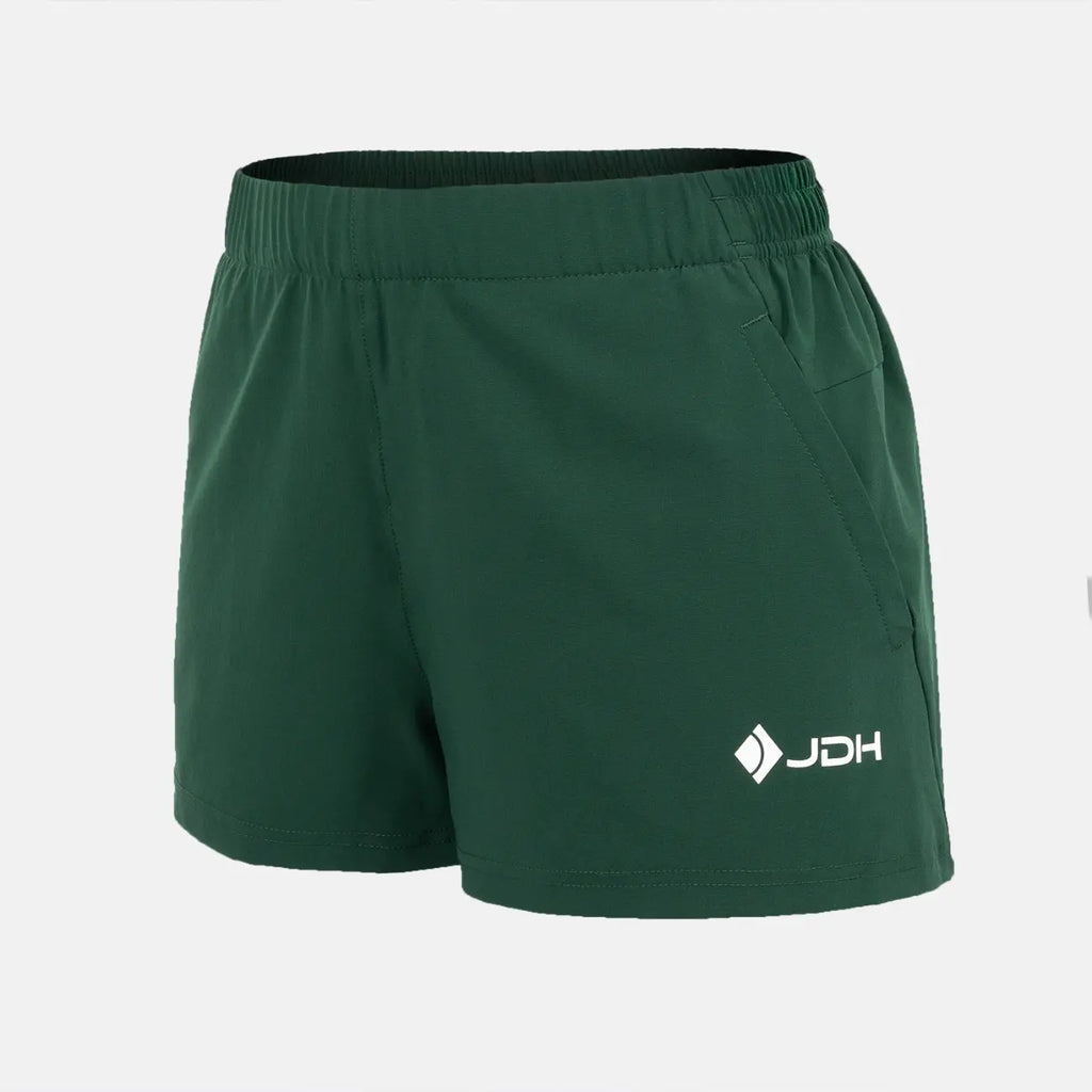 JDH Carbon Mädchen Pro Shorts - Dunkelgrün