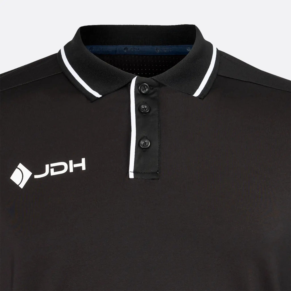 JDH Carbon Herren Pro Polo - Schwarz