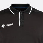 JDH Carbon Herren Pro Polo - Schwarz