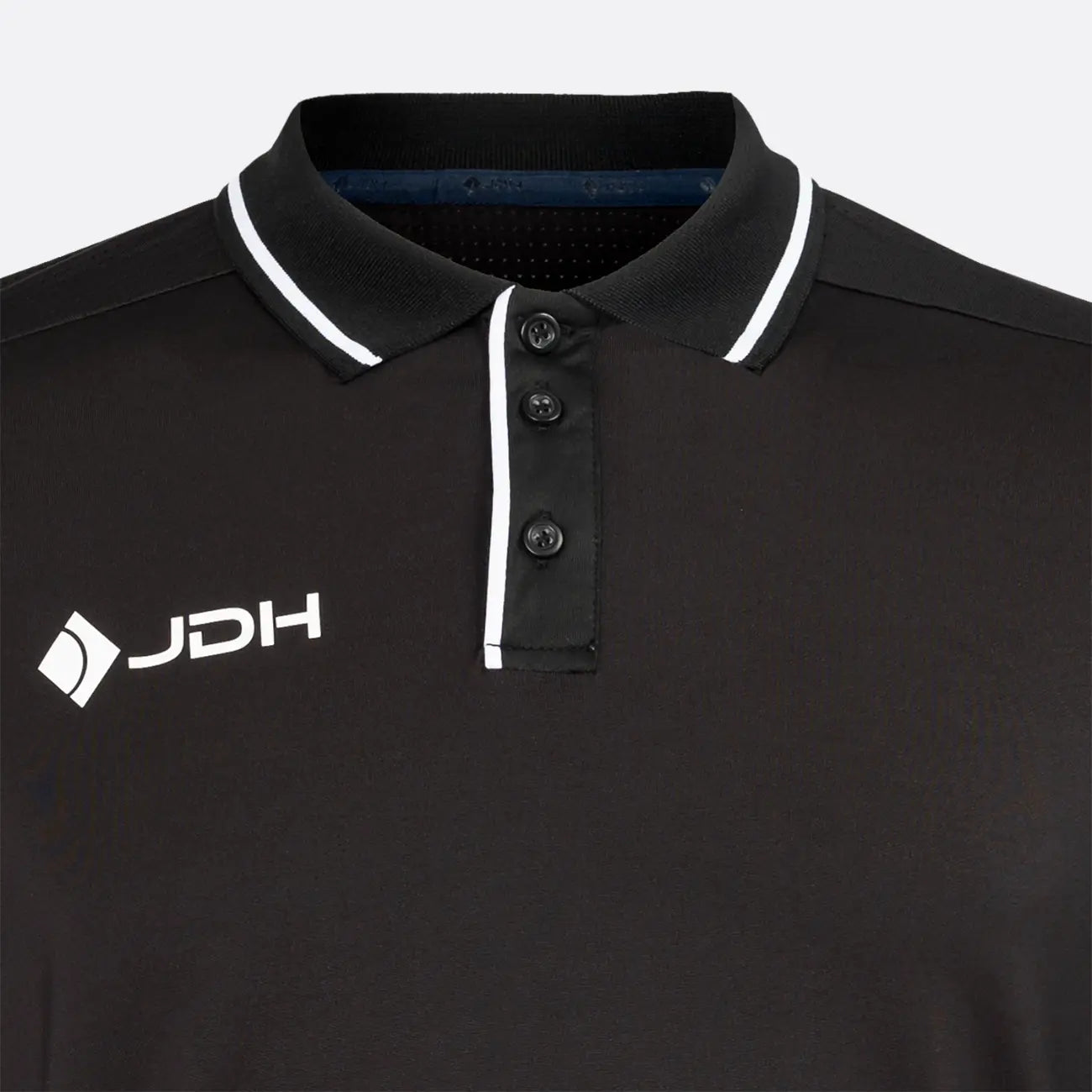 JDH Carbon Herren Pro Polo - Schwarz