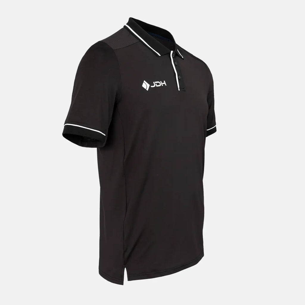 JDH Carbon Herren Pro Polo - Schwarz
