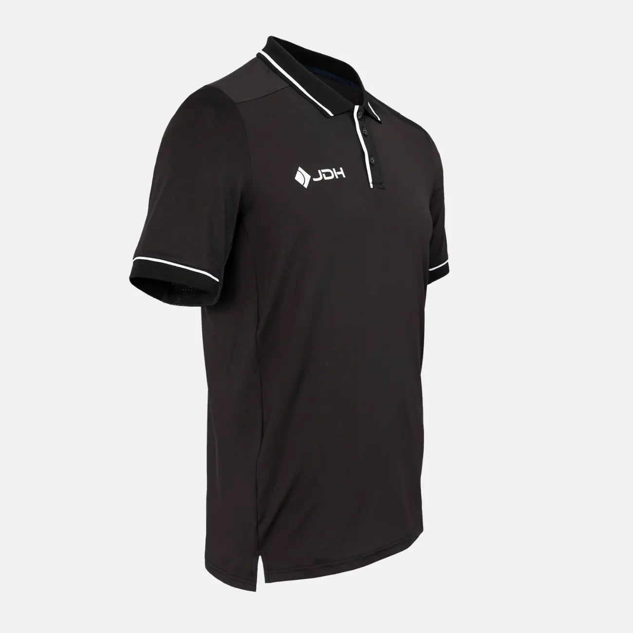 JDH Carbon Herren Pro Polo - Schwarz