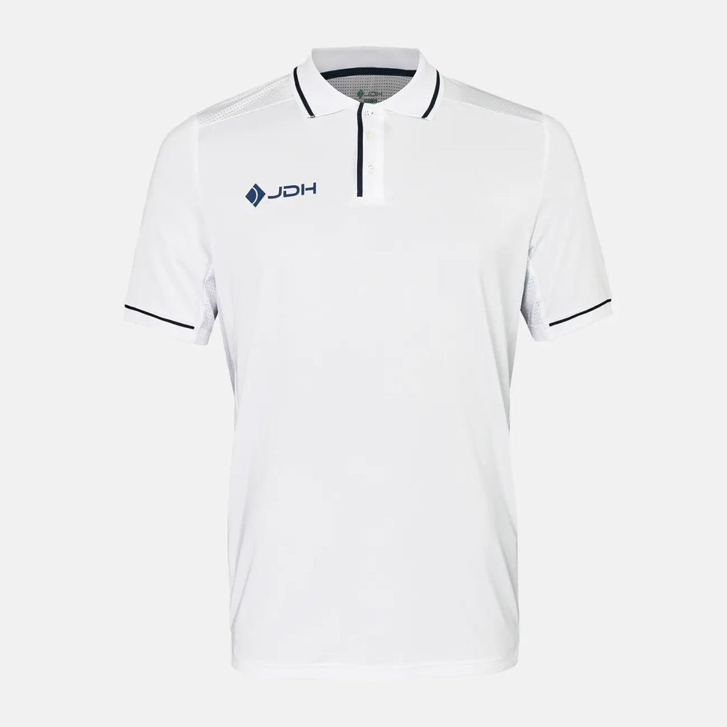 JDH Carbon Herren Pro Polo - Weiß