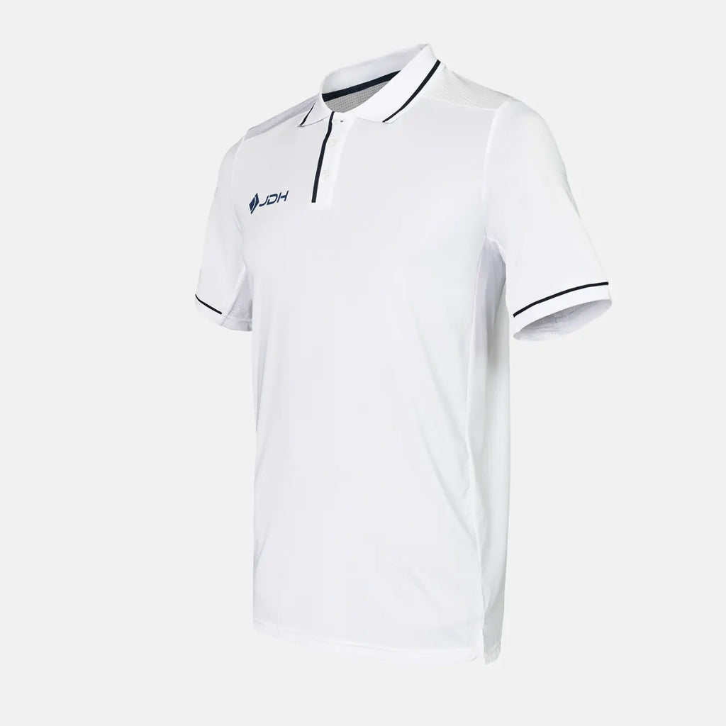 JDH Carbon Herren Pro Polo - Weiß
