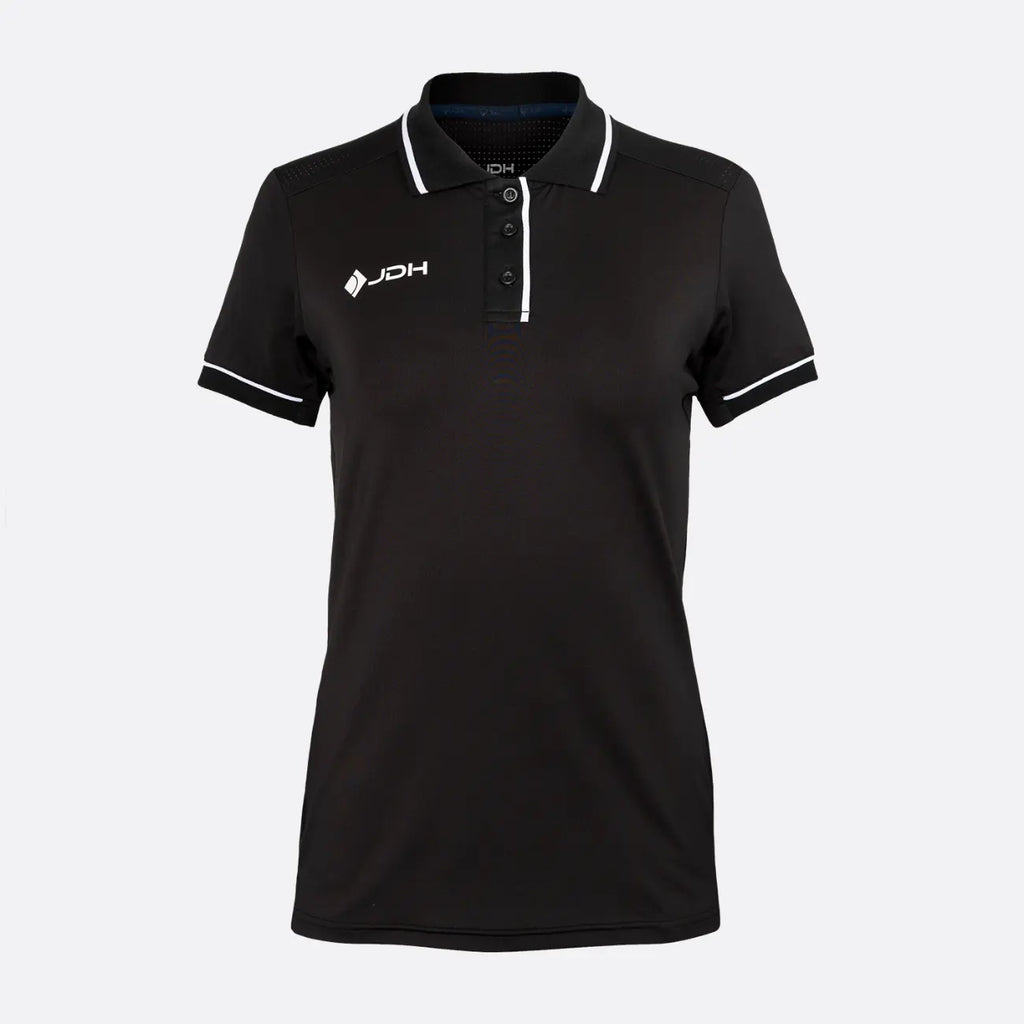 JDH Carbon Damen Pro Polo - Schwarz