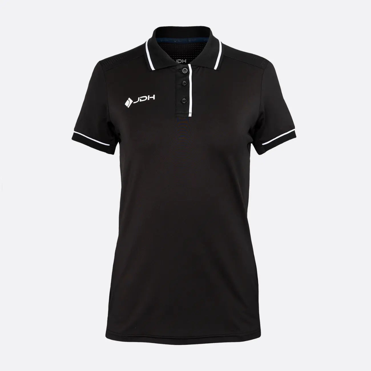 JDH Carbon Damen Pro Polo - Schwarz