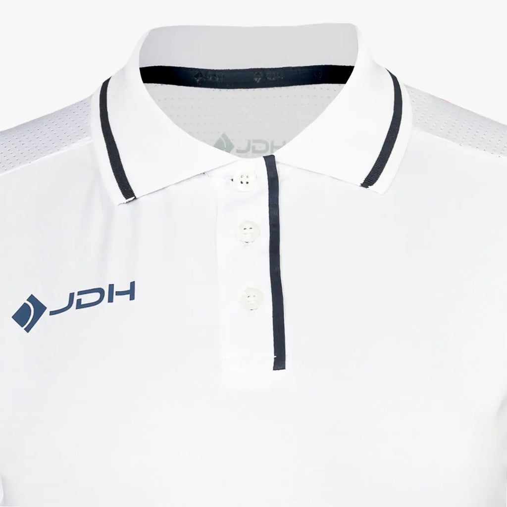 JDH Carbon Damen Pro Polo - Weiß