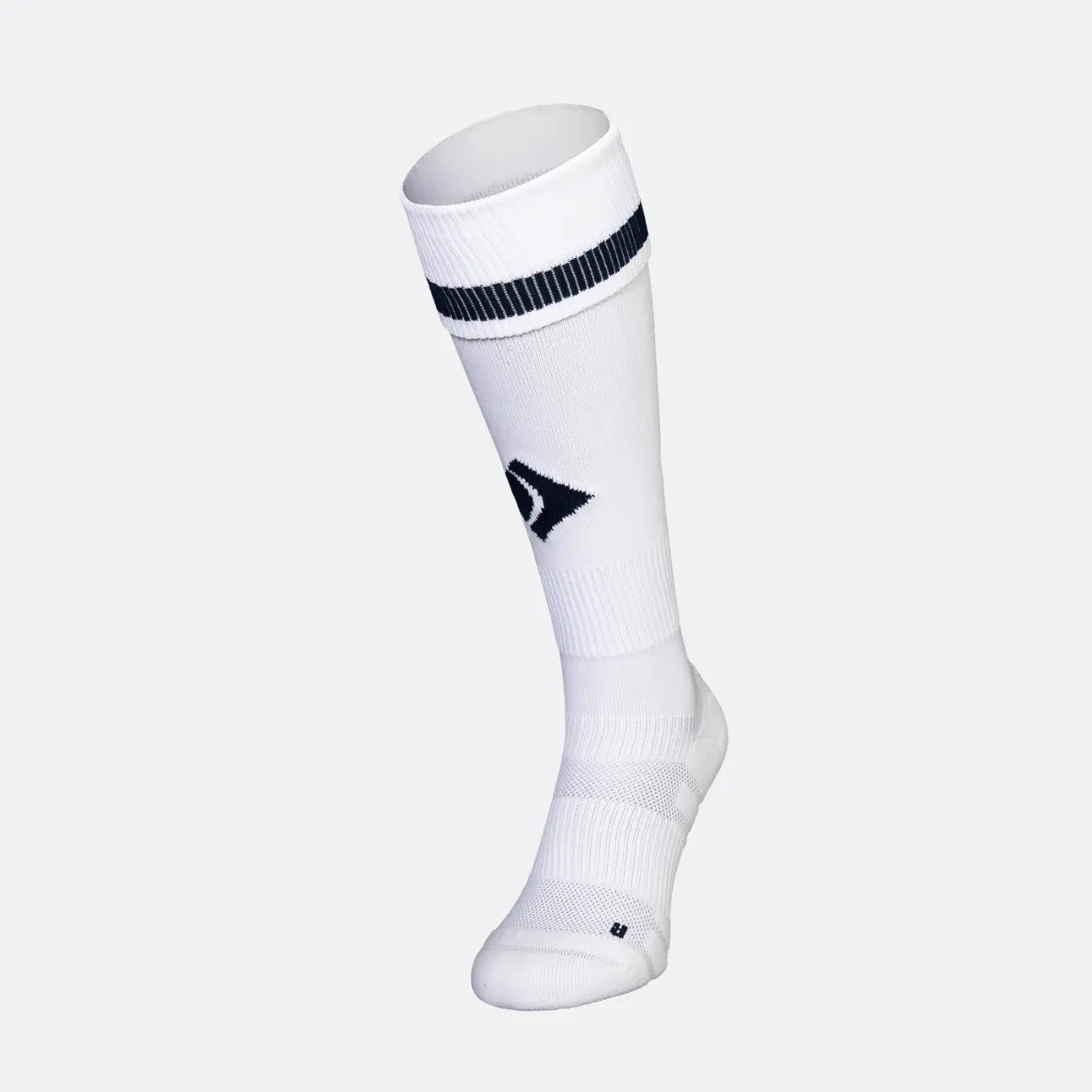 JDH Carbon knielanger Socke - Weiß