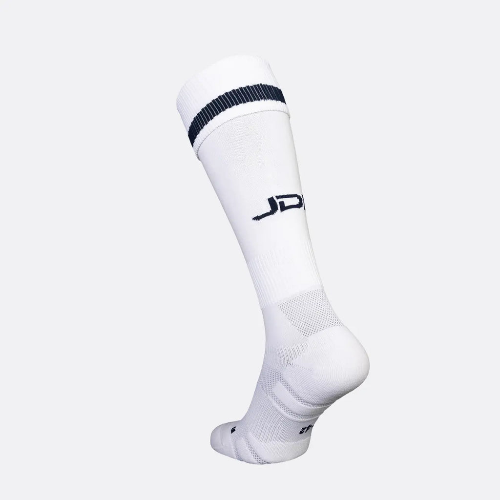 JDH Carbon knielanger Socke - Weiß