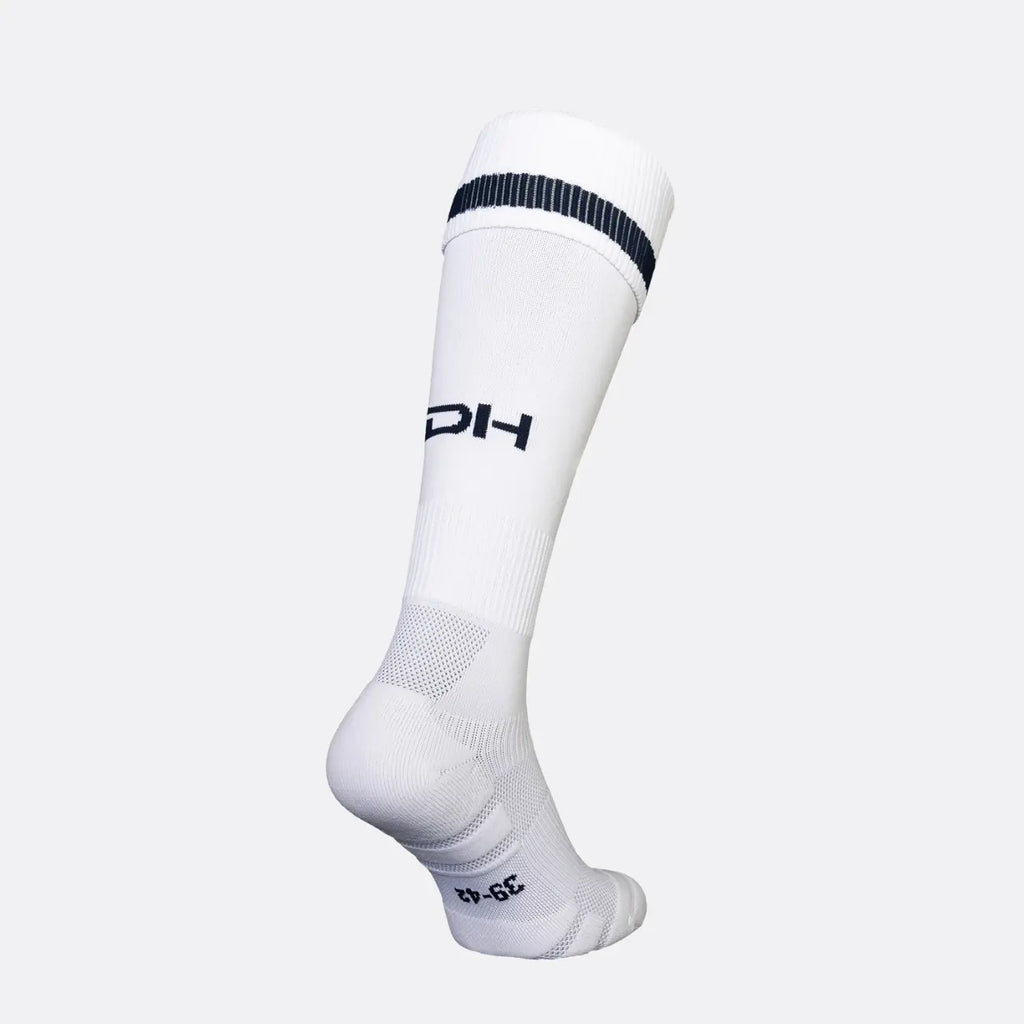 JDH Carbon knielanger Socke - Weiß