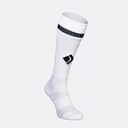 JDH Carbon knielanger Socke - Weiß