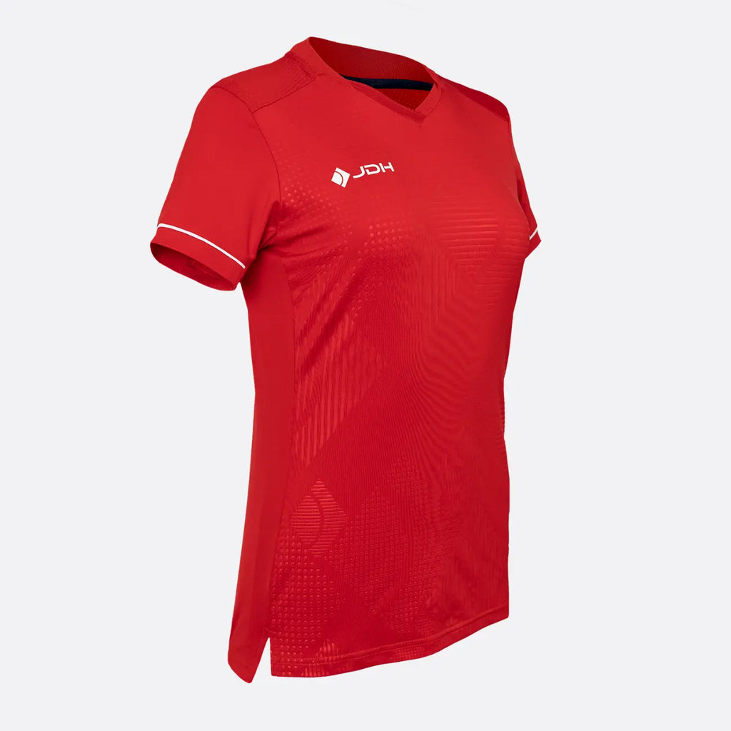 JDH Carbon Damen Pro T-Shirt - Rot