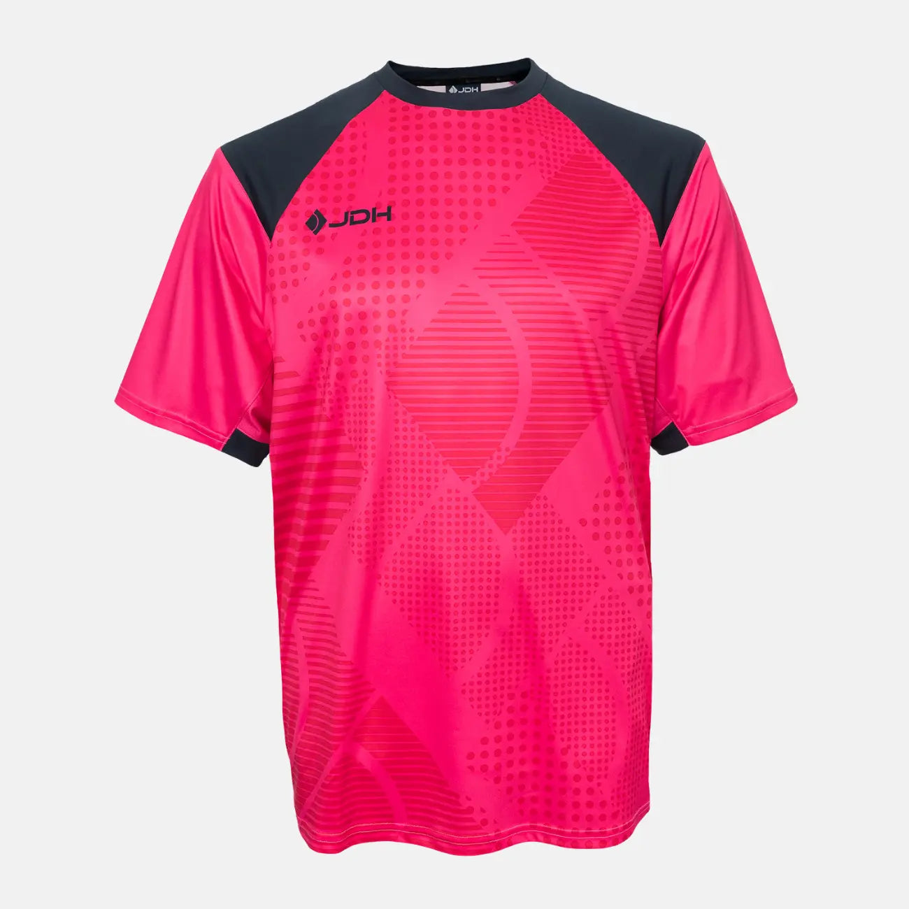 JDH Carbon Senior Torwart Kurzarmshirt - Fuchsia