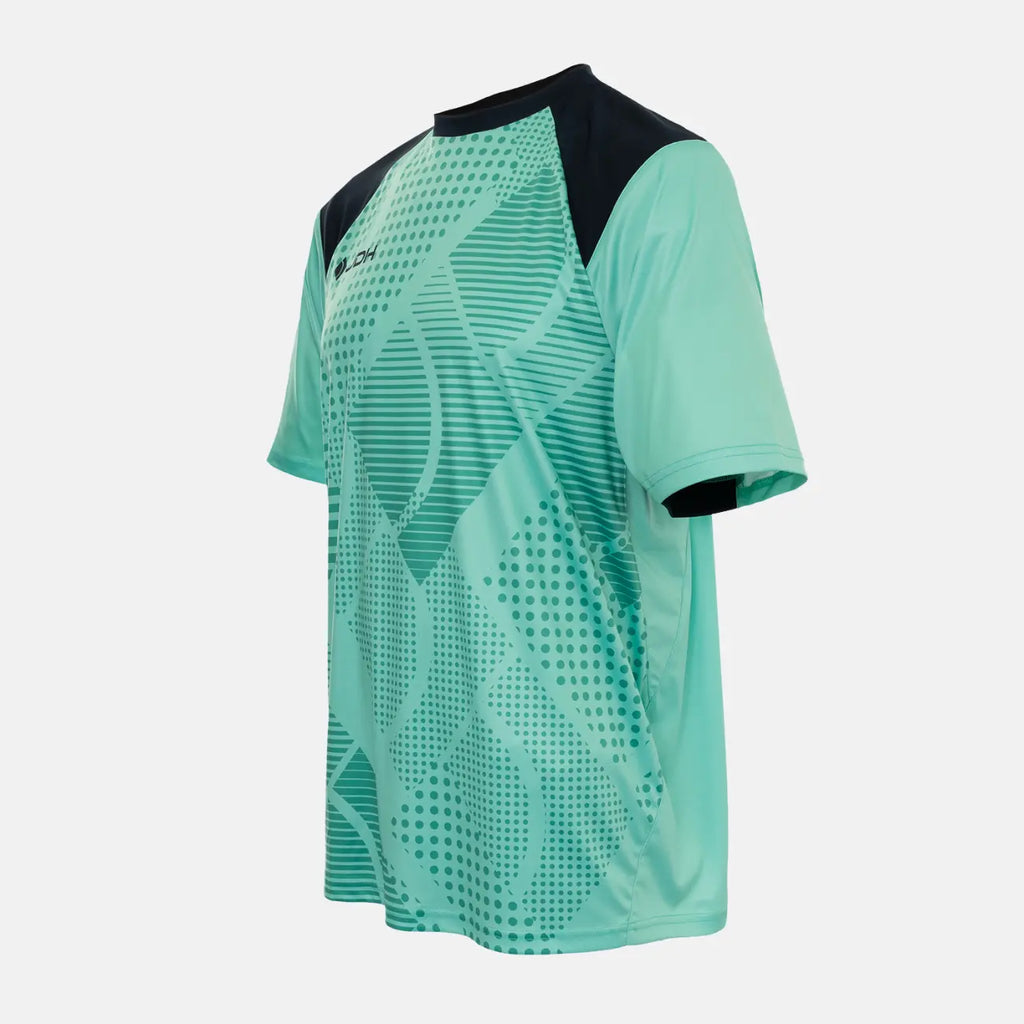 JDH Carbon Junior Torwart Kurzarmshirt - Grün