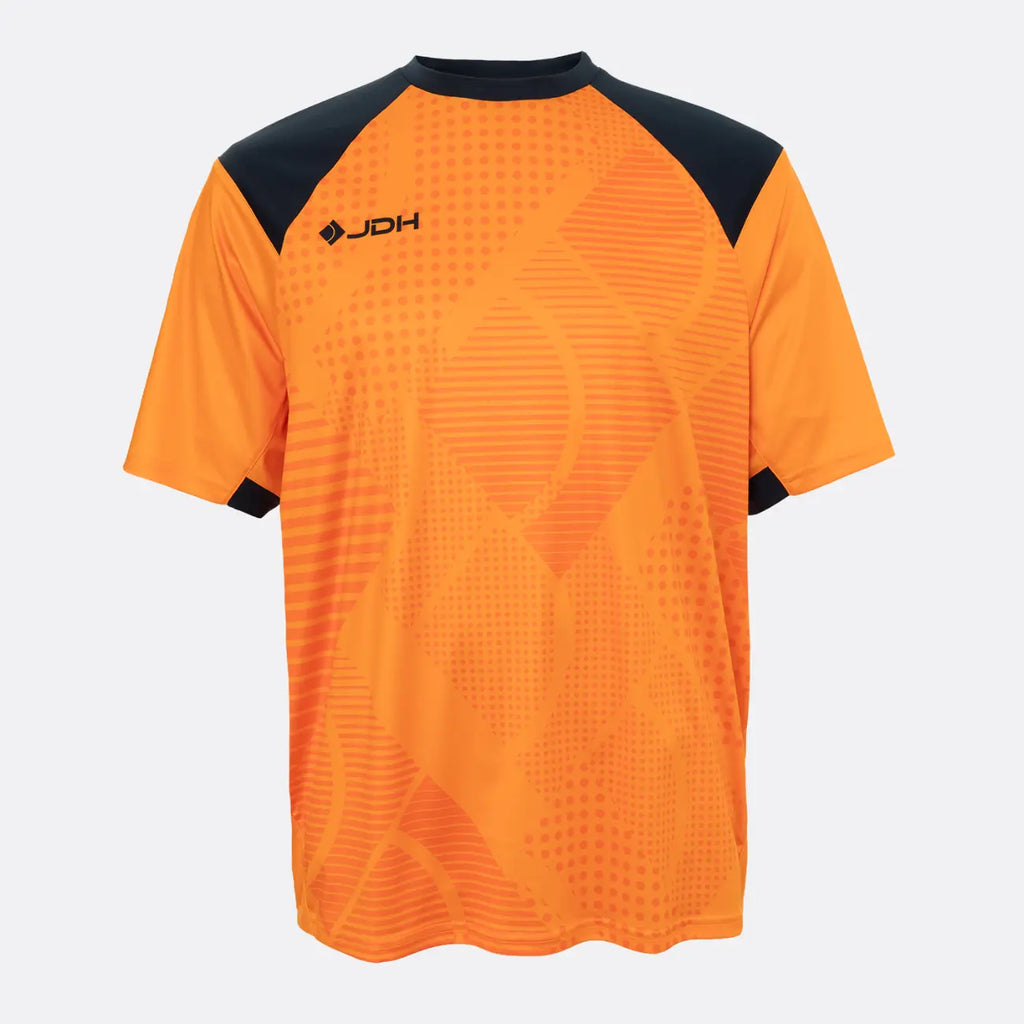 JDH Carbon Junior Torwart Kurzarmshirt - Orange
