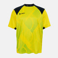 JDH Carbon Junior Torwart Kurzarmshirt - Gelb