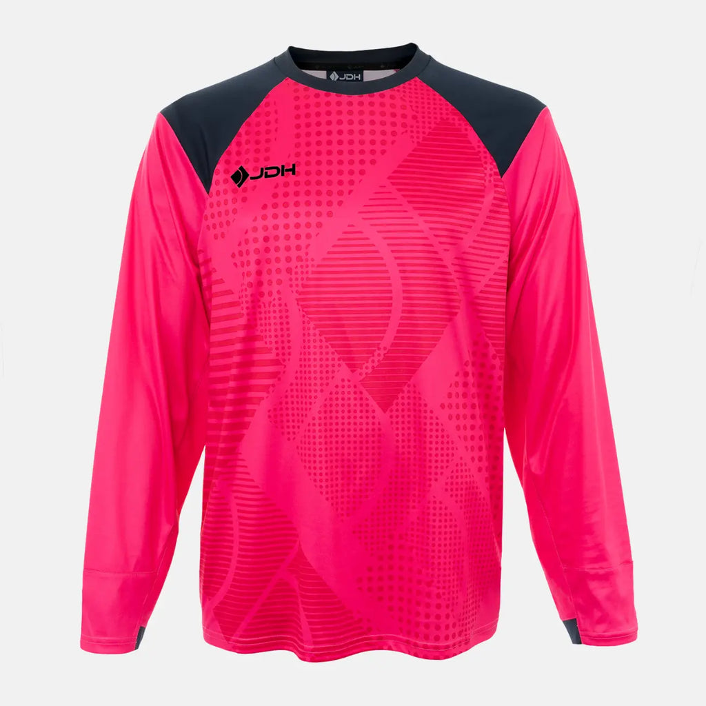 JDH Carbon Junior Torwart Langarmshirt - Fuchsia