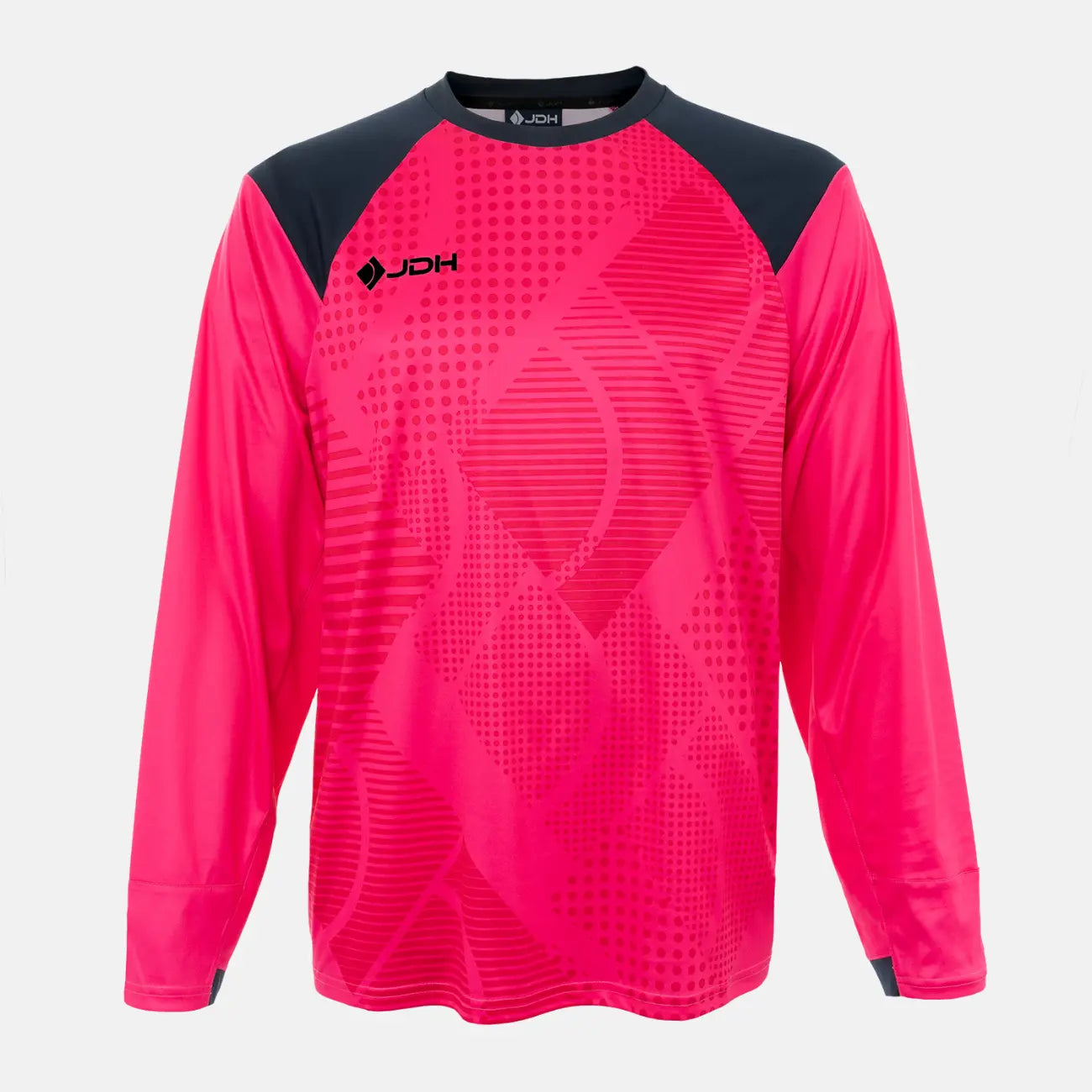 JDH Carbon Junior Torwart Langarmshirt - Fuchsia