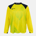 JDH Carbon Senior Torwart Langarmshirt - Gelb
