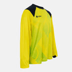 JDH Carbon Senior Torwart Langarmshirt - Gelb