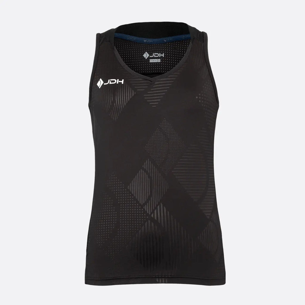 JDH Carbon Mädchen Pro Tanktop - Schwarz