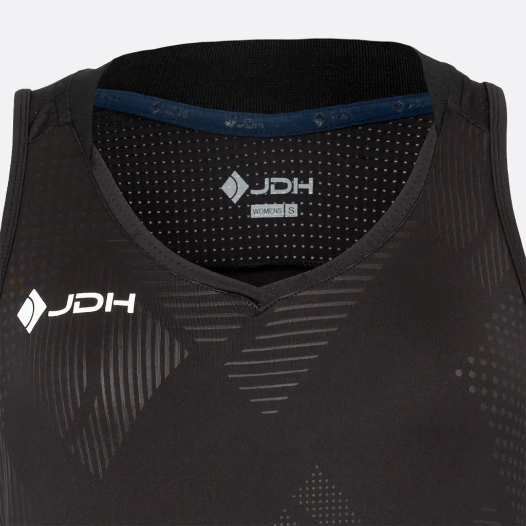 JDH Carbon Mädchen Pro Tanktop - Schwarz