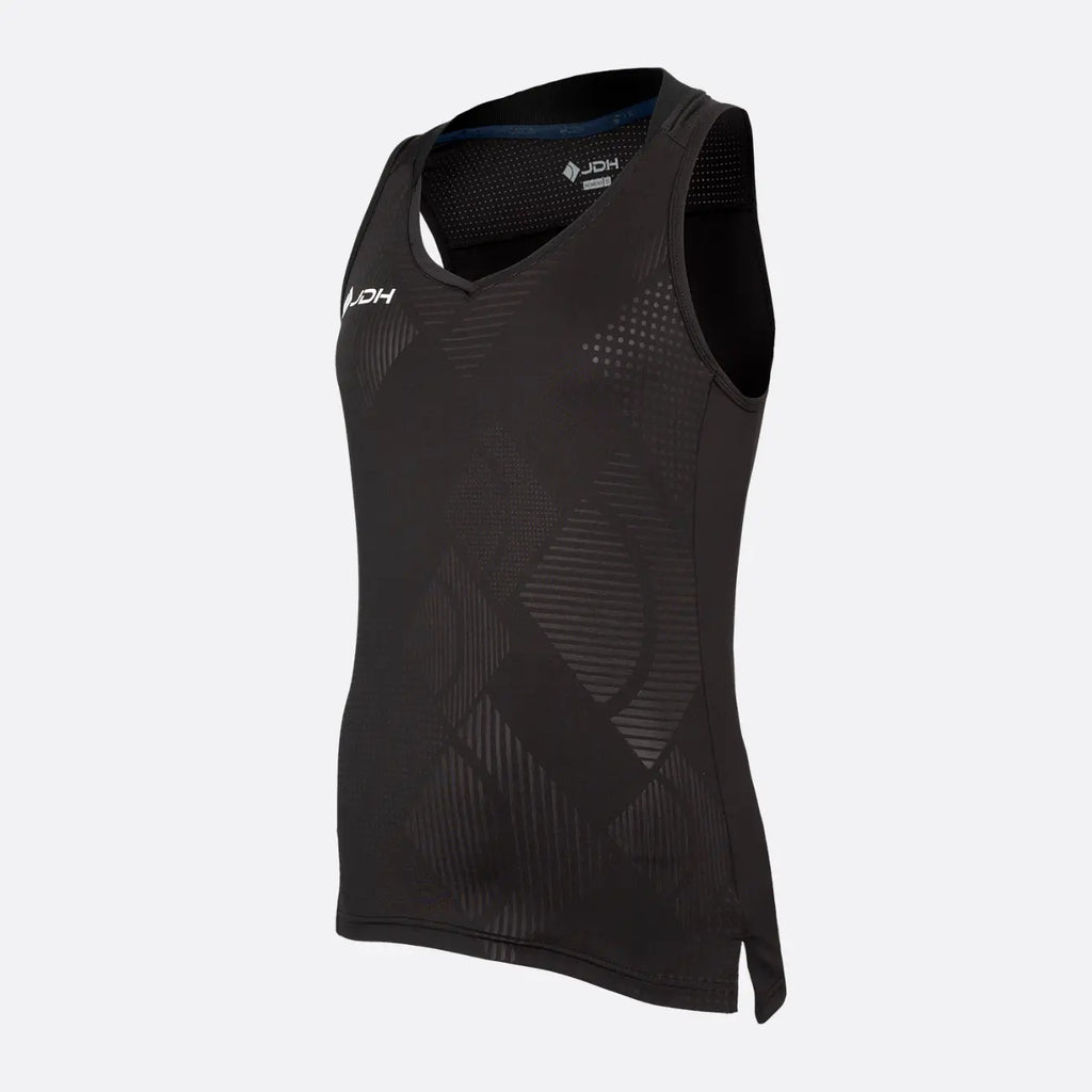 JDH Carbon Mädchen Pro Tanktop - Schwarz