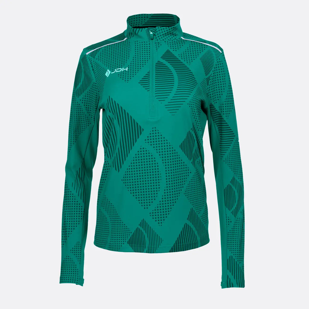 JDH Carbon Damen Pro Halbzip - Hellgrün