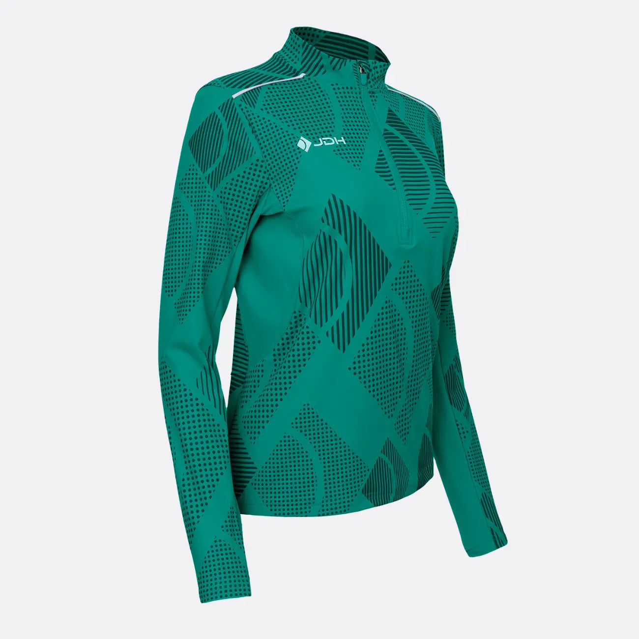 JDH Carbon Damen Pro Halbzip - Hellgrün