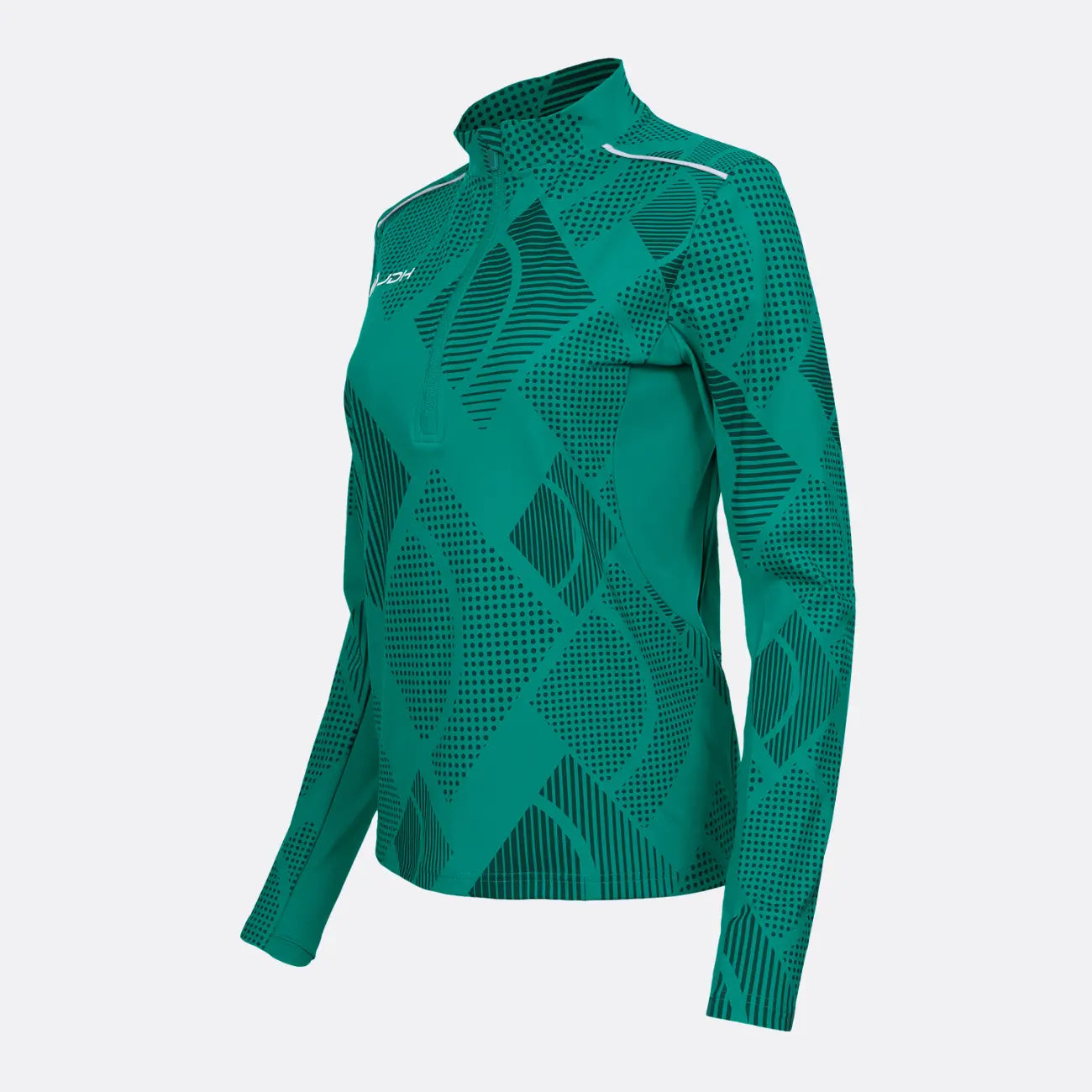 JDH Carbon Damen Pro Halbzip - Hellgrün