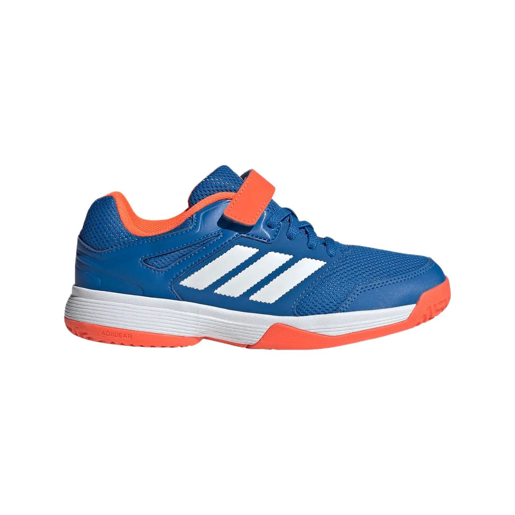 Adidas Speedcourt Velcro Junior - Bright Royal Hockeyschoen