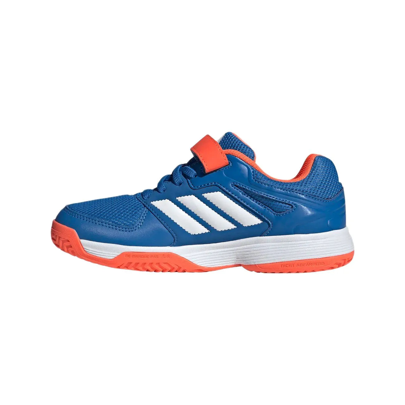 Adidas Speedcourt Velcro Junior - Bright Royal Hockeyschoen