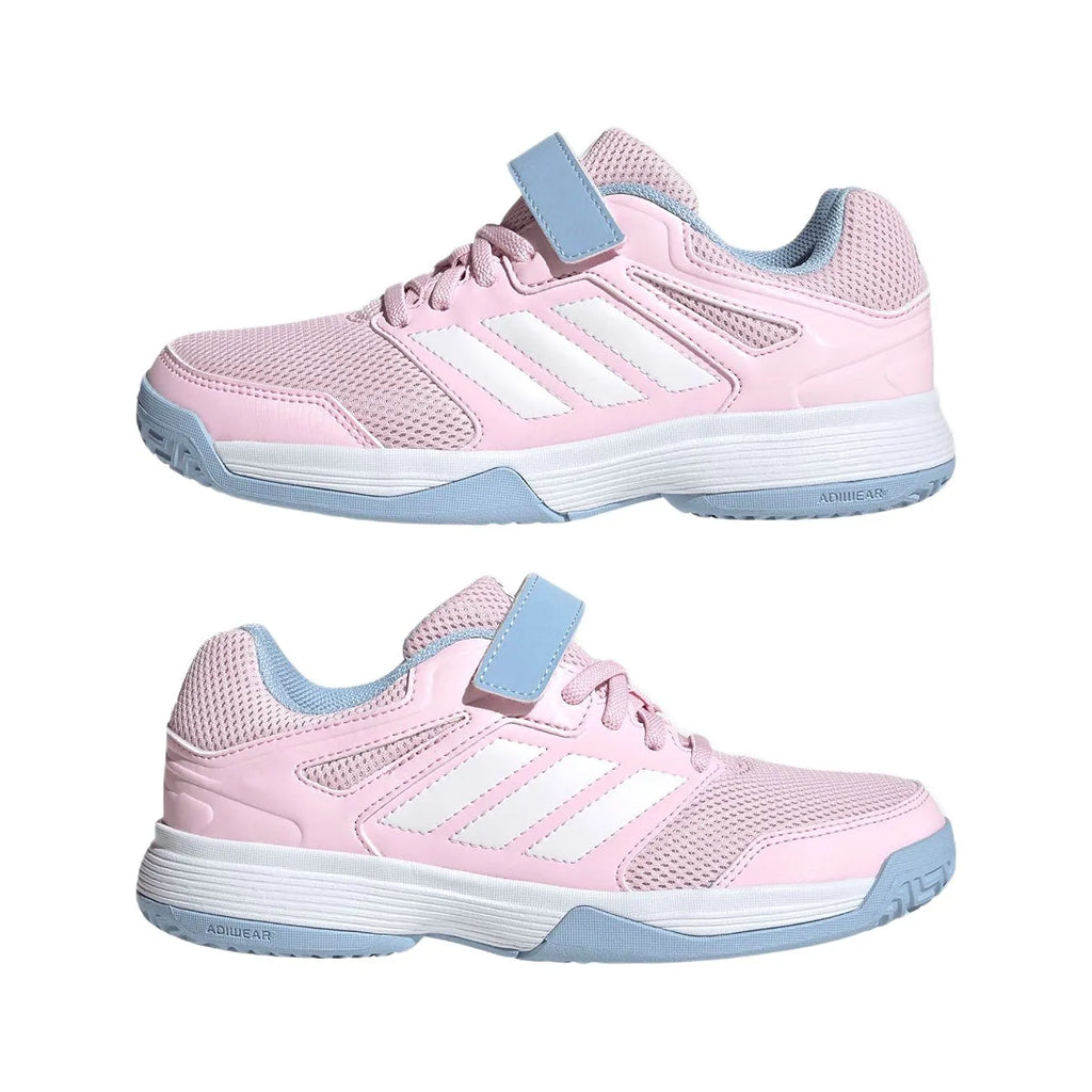 Adidas Speedcourt Velcro Junior - Pink Hockeyschoen
