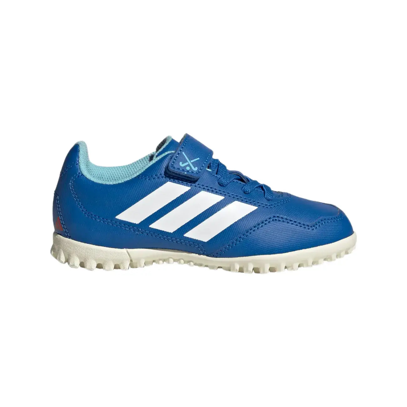 Adidas Hockey Youngstar Rise Velcro - Royal White Hockeyschoen