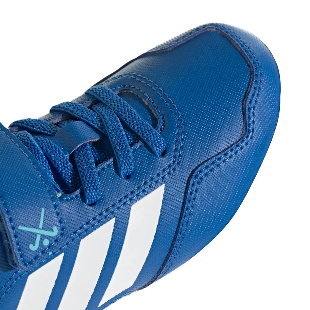Adidas Hockey Youngstar Rise Velcro - Royal White Hockeyschoen