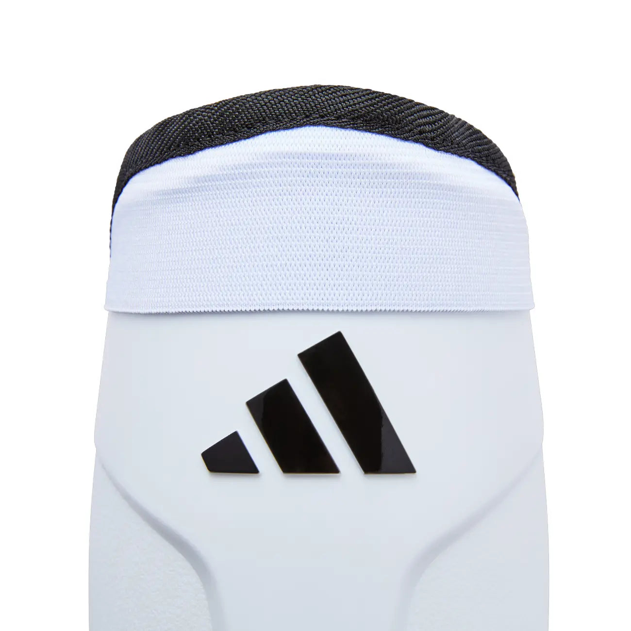 Adidas adipower Pro Shinguard - White Black Bescherming