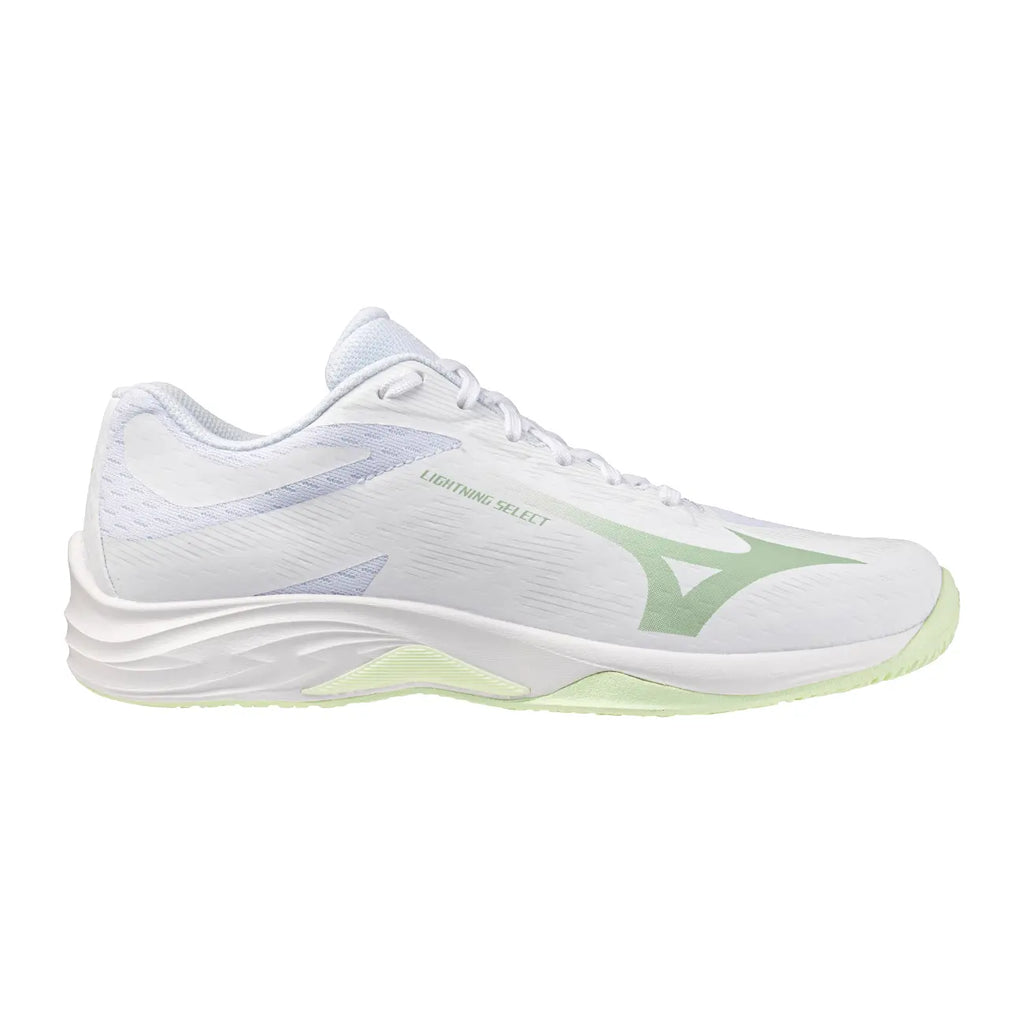 Mizuno Lightning Select Damen - White/Aqua Gray/Ambrosia
