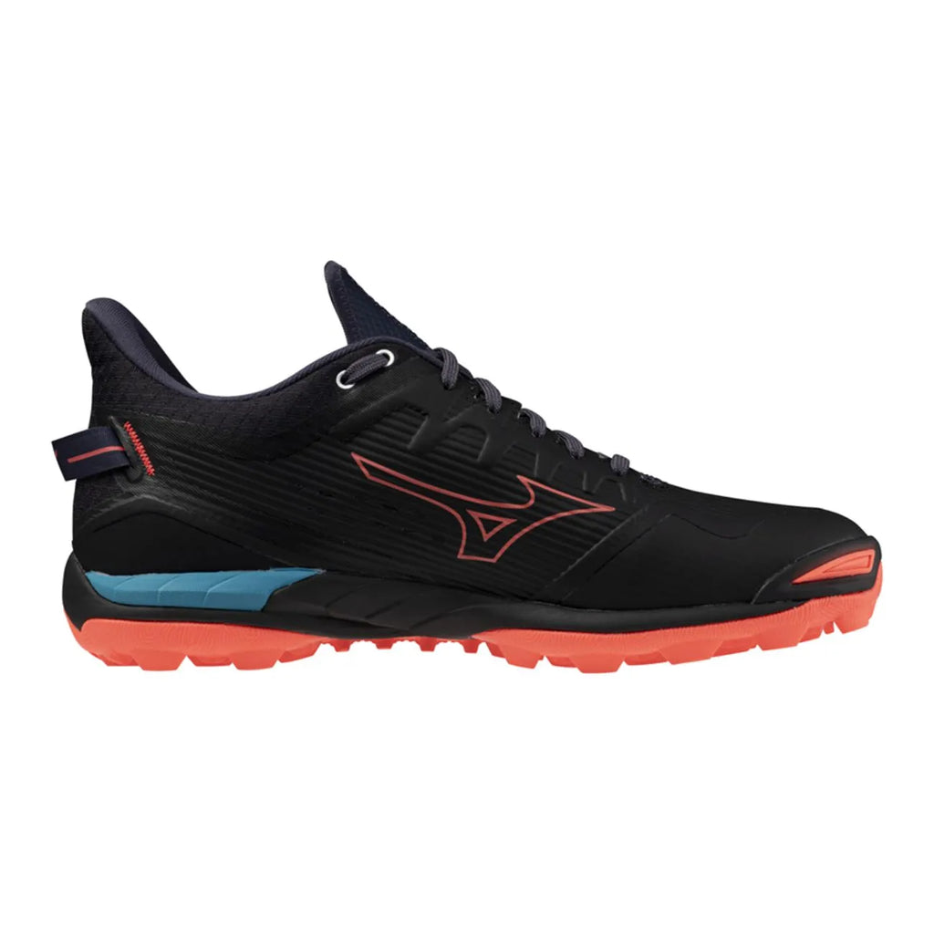 Mizuno WAVE LEOPARDUS - Black Orange Hockeyschoen